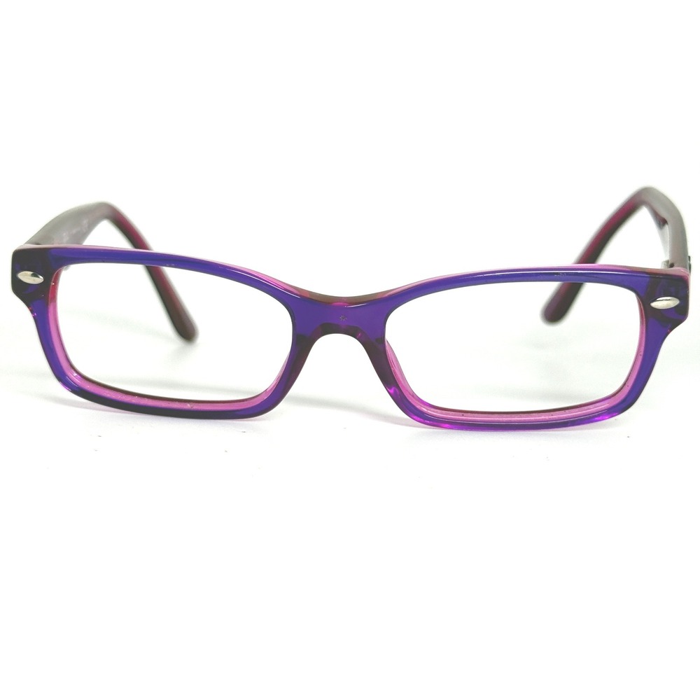 Ray-Ban RB 1530 3666 Purple Pink Rectangular Eyeglasses Frames 48-16-130 22115
